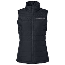 Vineyard Vines Women's Jet Black Mountain Weekend Puffer Vest
