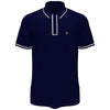 Original Penguin Men's Black Iris Technical Earl Polo