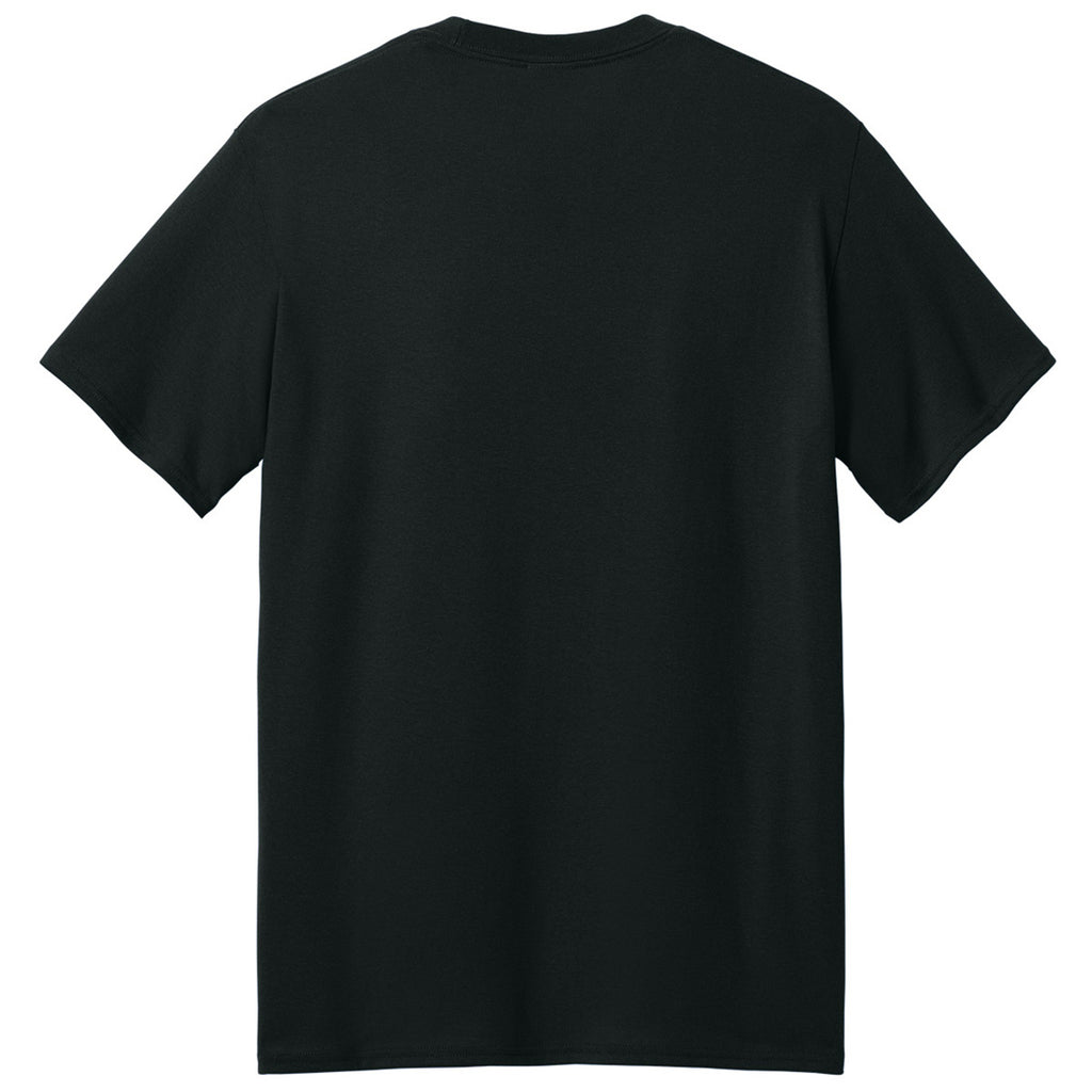 Port & Company Men's Jet Black Core Blend Recycled Tee