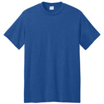 Port & Company Men's True Royal Heather Core Blend Recycled Tee