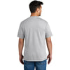 Port & Company Unisex Silver CVC Tee