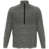 Perry Ellis Men's Grey Heather 1/4 Zip Pullover