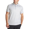 UNRL Men's Grey Palm Polo