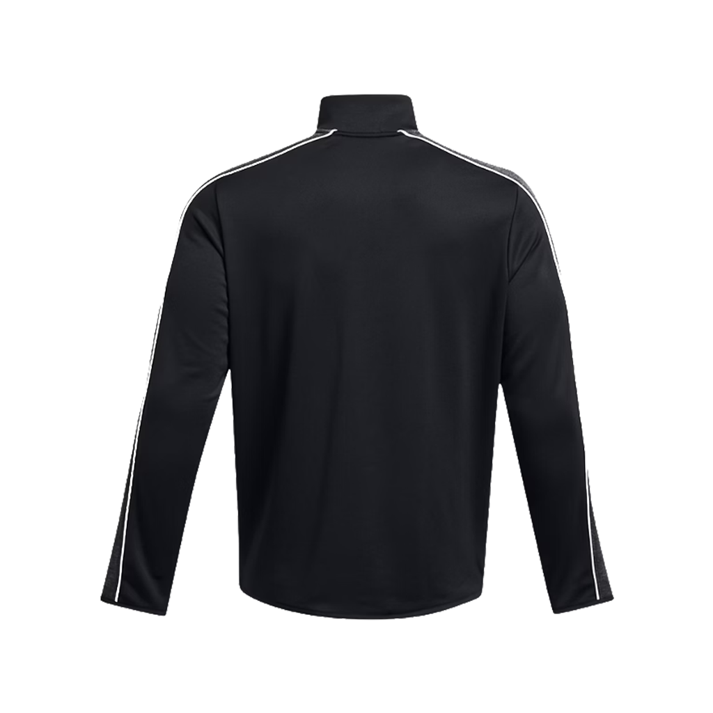 Under Armour Men's Black/White UA Command Full Zip Warm Up