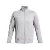 Under Armour Men's Mod Gray/White UA Command Full Zip Warm Up