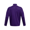 Under Armour Men's Purple/White UA Command Full Zip Warm Up