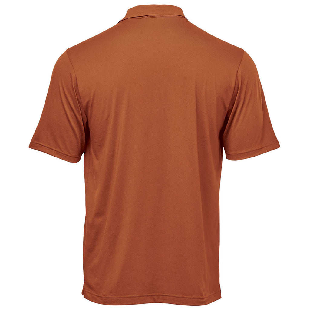 Stormtech Men's Rust Oasis Short Sleeve Polo