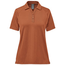 Stormtech Women's Rust Oasis Short Sleeve Polo