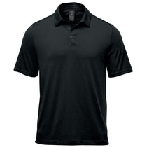 Stormtech Men's Black Settebello Short Sleeve Polo