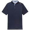 UNRL Men's Navy Quattro Polo