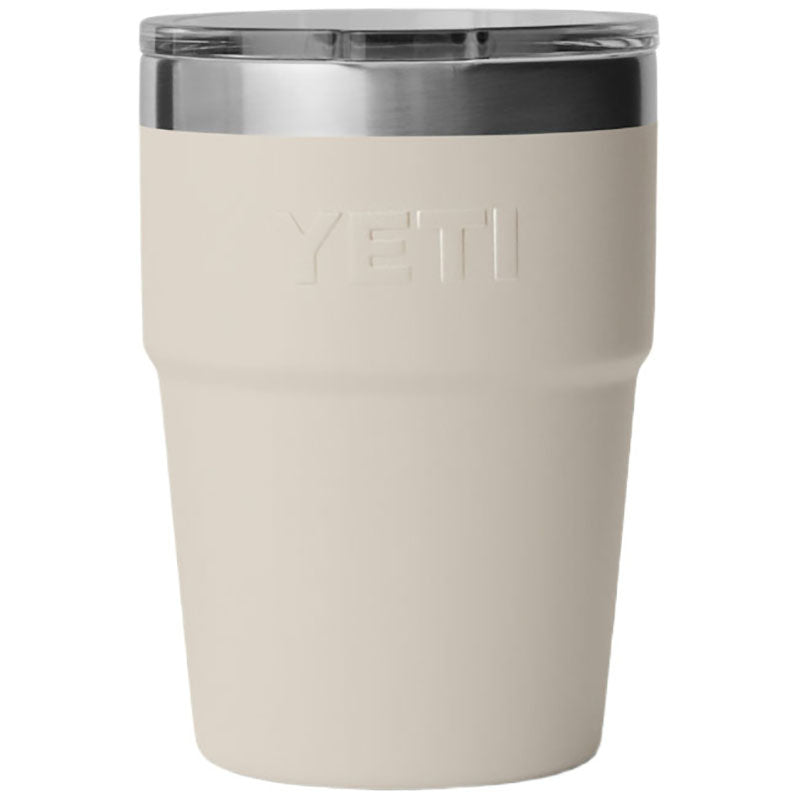 YETI Cape Taupe Rambler 16 oz Stackable Cup with Lid