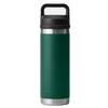 YETI Black Forest Green Rambler 18 oz Bottle with Chug Cap