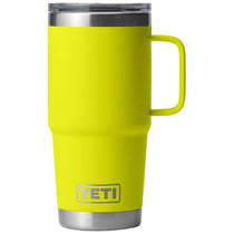 YETI Firefly Yellow Rambler 20 oz Travel Mug