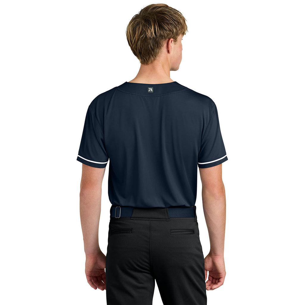 Richardson Men's Navy Select 2-Button Baseball Jersey