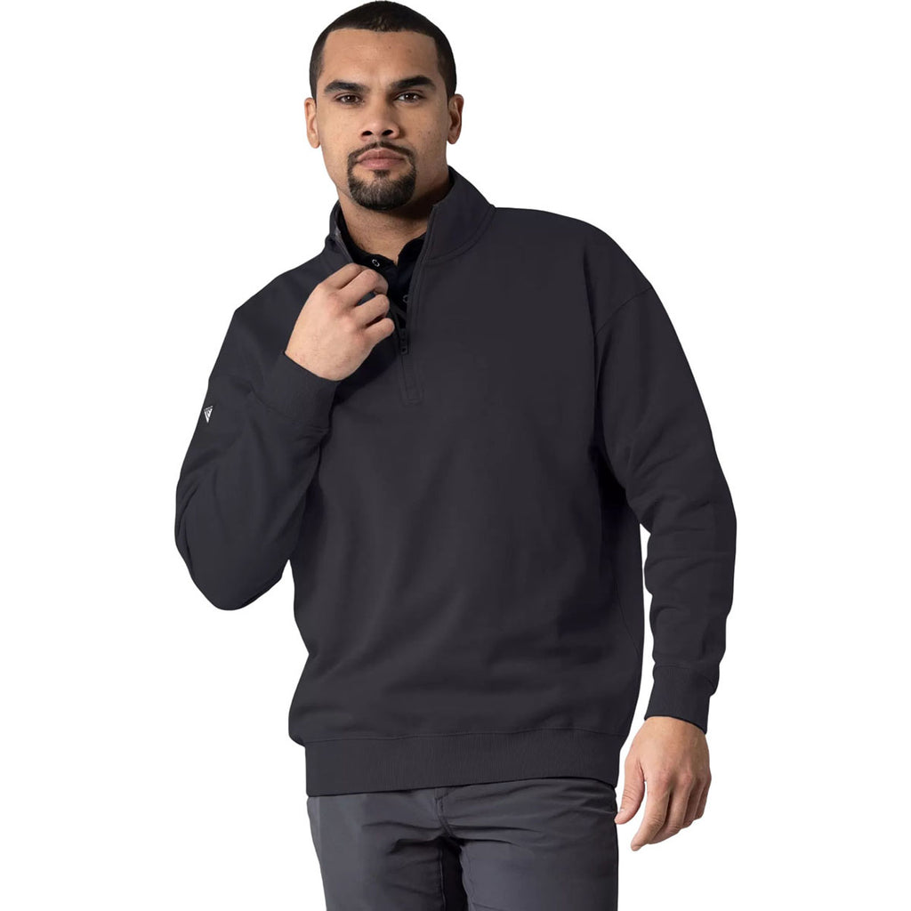 Levelwear Black Murray Mockneck Pullover
