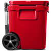 YETI Rescue Red Roadie 60 Wheeled Cooler