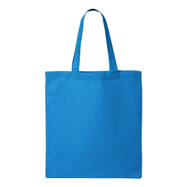 Q-Tees Sapphire Economical Tote Bag