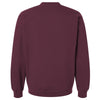 Gildan Unisex Maroon Midweight 1/4 Zip Sweatshirt
