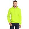 Port & Company Men's Safety Green Core Fleece Pullover Hooded Sweatshirt