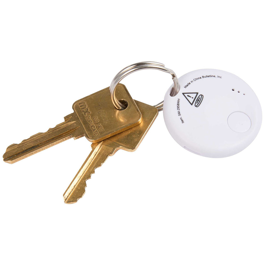 Bullet White Find My Keys Bluetooth Tracker
