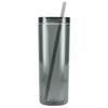 Bullet Black Chroma Recycled Acrylic Skinny Tumbler 16oz