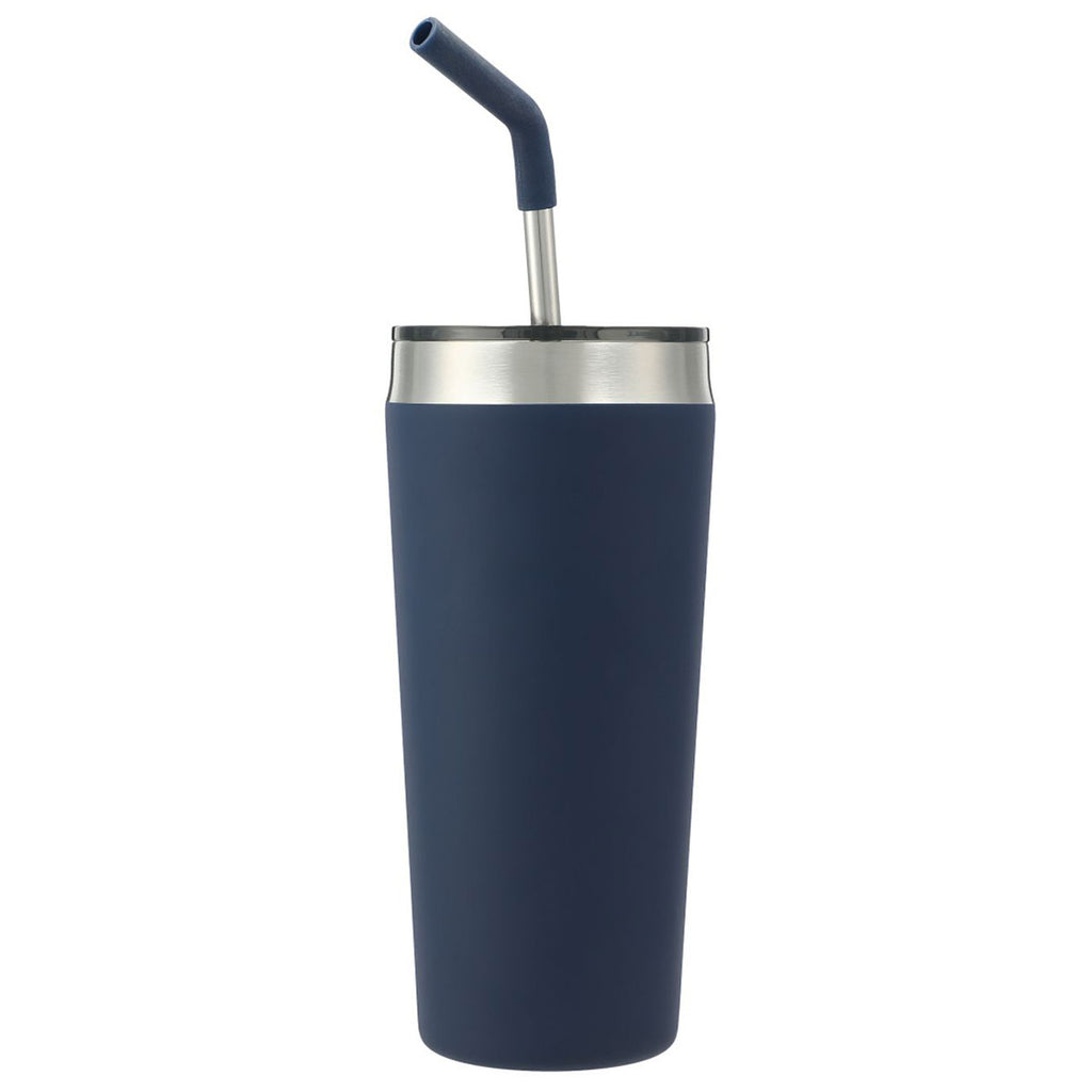 Bullet Navy Faye 20oz Vacuum Tumbler w/ SS Straw