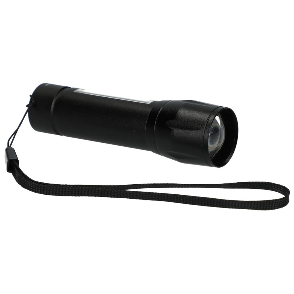 Bullet Black Mini Eco Rechargeable 50 Lumen Flashlight