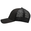 Sportsman Chino Charcoal/Black Lo-Pro Mesh Back Trucker Fit Cap