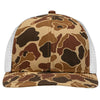 Sportsman Chino Duck Camo/White Lo-Pro Mesh Back Trucker Fit Cap