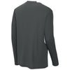 Sport-Tek Men's Iron Grey/White Club 1/4-Zip Pullover