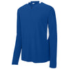 Sport-Tek Men's True Royal/White Club 1/4-Zip Pullover