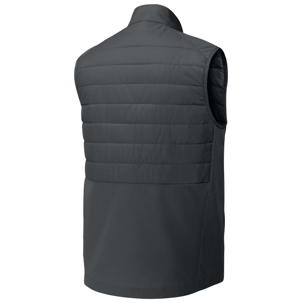 Sport-Tek Men's Iron Grey Teknical Hybrid Vest