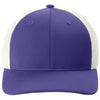 Sport-Tek Purple/ White Club Trucker Cap