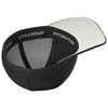 Sport-Tek Black/Black Stretch-Tek Mesh Back Cap