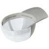 Sport-Tek Silver/White Stretch-Tek Mesh Back Cap