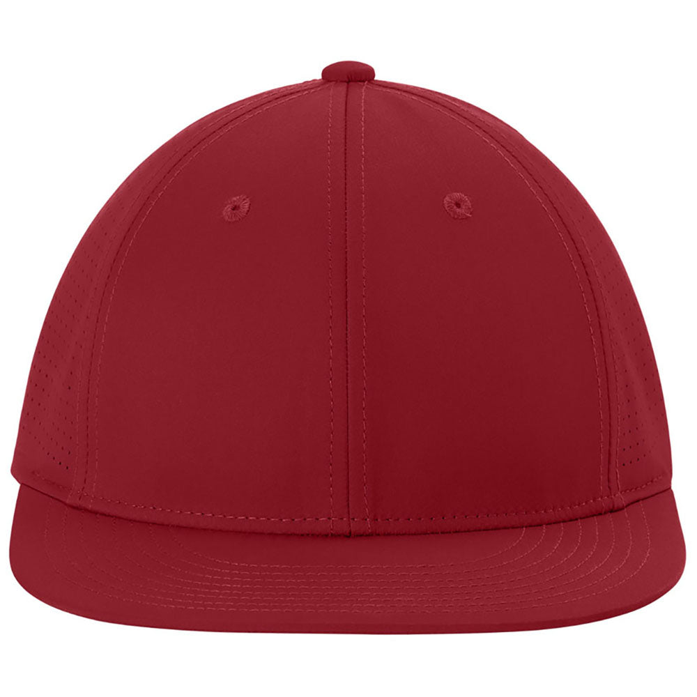 Sport-Tek Deep Red Pro-Cut Stretch-Tek Cap