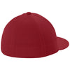 Sport-Tek Deep Red Pro-Cut Stretch-Tek Cap