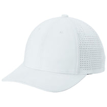 Sport-Tek White Pro-Cut Adjustable Cap