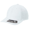 Sport-Tek White Pro-Cut Adjustable Cap