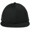 Sport-Tek Black Impact Mesh Stretch-Tek Cap