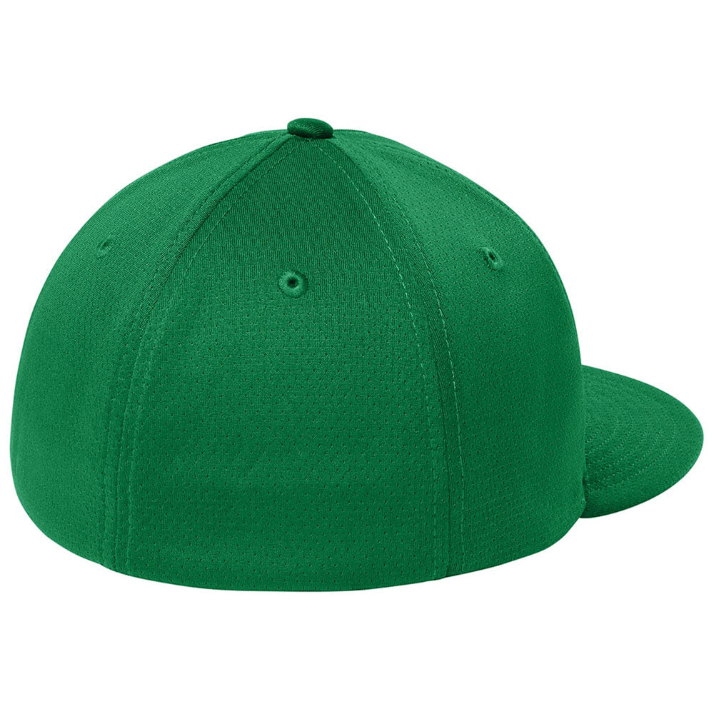 Sport-Tek True Kelly Green Impact Mesh Stretch-Tek Cap