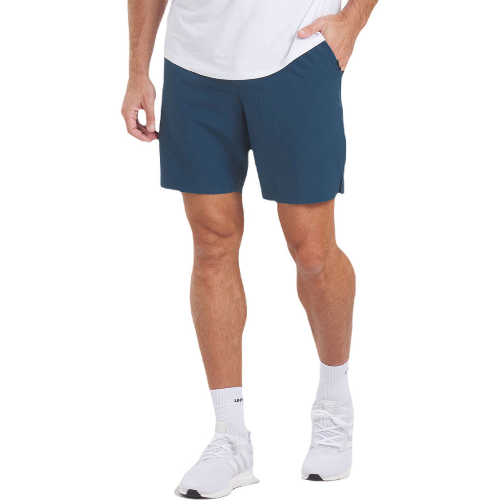 UNRL Men's Cavern Blue Stride Short [7.5"]