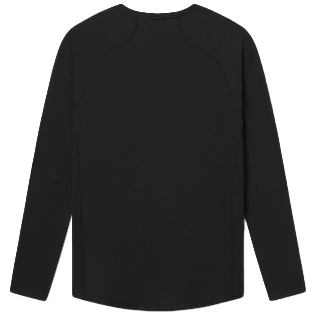 UNRL Men's Black Streamline Performance Long Sleeve