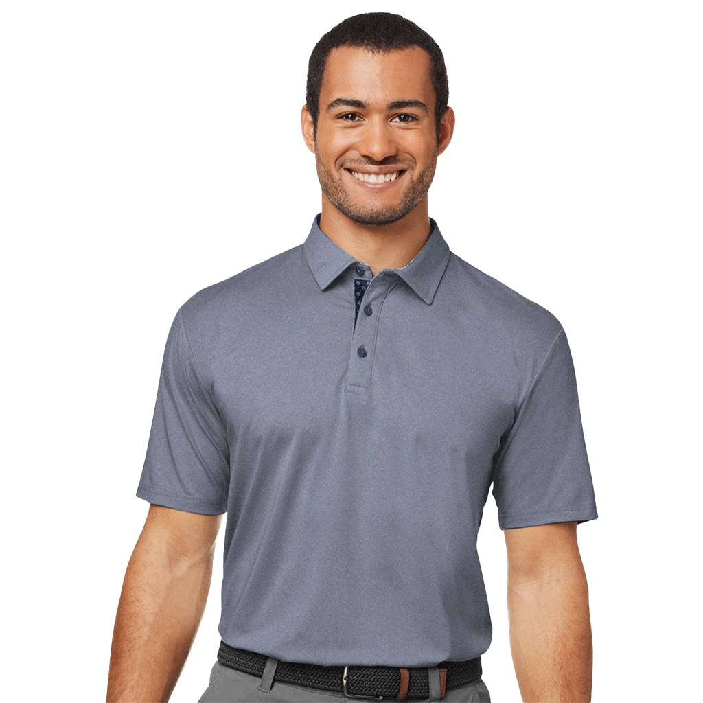 Swannies Men's Navy Heather James H Polo