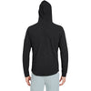 Swannies Golf Unisex Black/Heather Camden Hooded Pullover