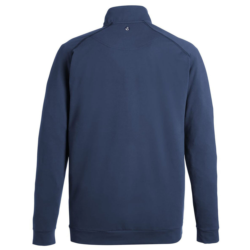 Swannies Men's Navy Colt Quarter-Zip Pullover