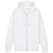 Stanley/Stella Unisex White Cultivator 2.0 Full-Zip Hooded Sweatshirt