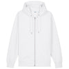 Stanley/Stella Unisex White Cultivator 2.0 Full-Zip Hooded Sweatshirt