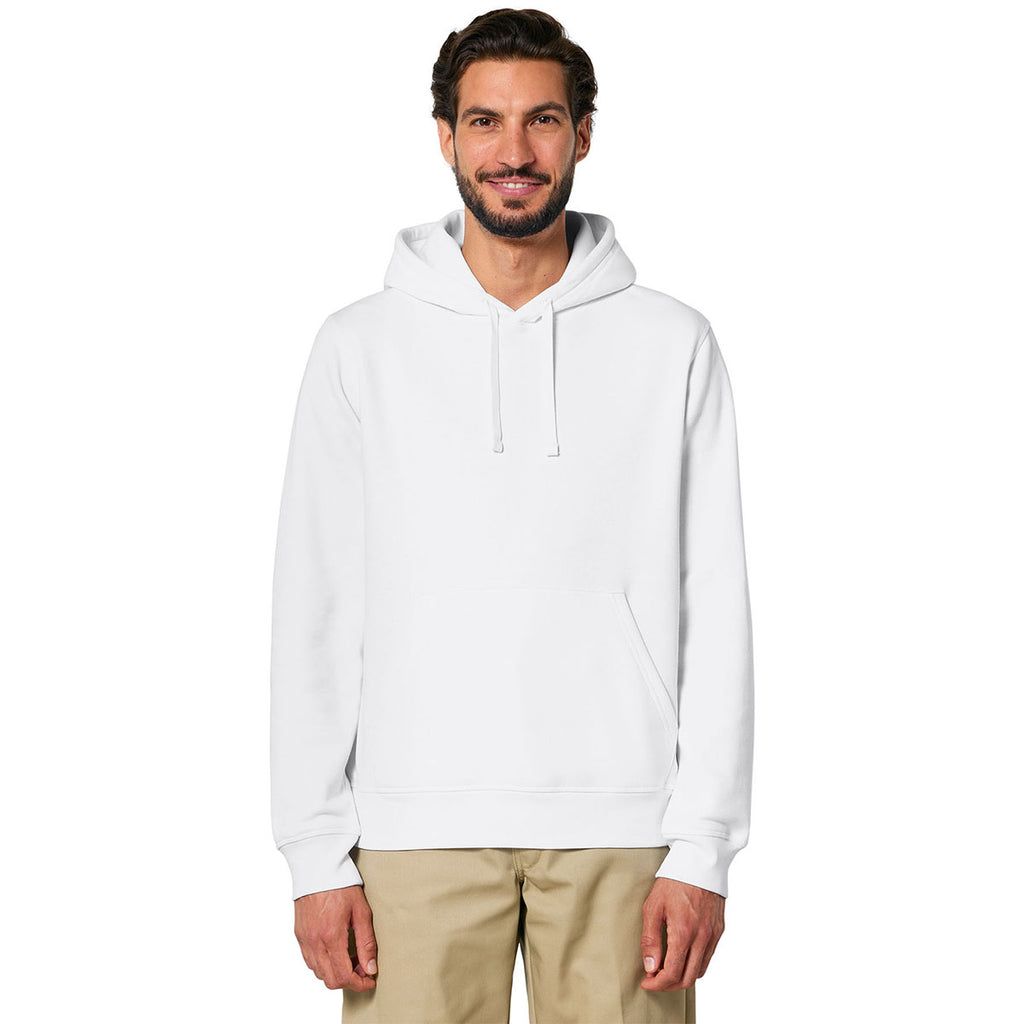 Stanley/Stella Unisex White Drummer 2.0 Hooded Sweatshirt