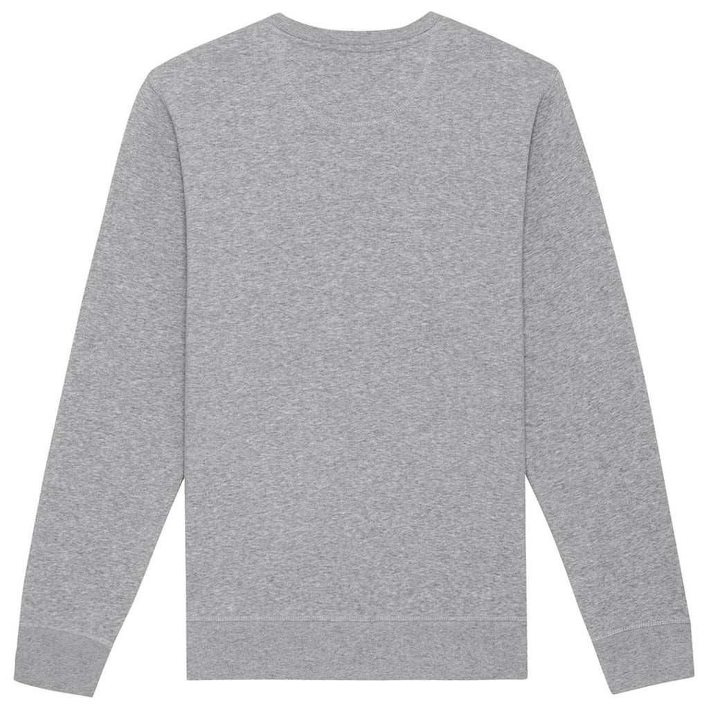 Stanley/Stella Unisex Heather Grey Roller Crewneck Sweatshirt